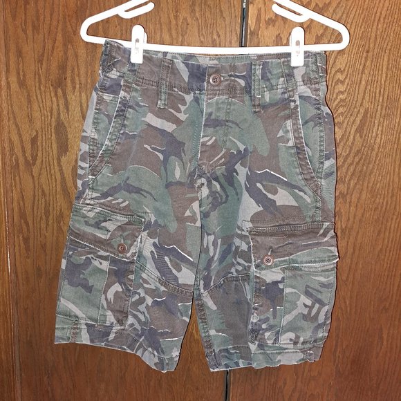 American Eagle Outfitters Other - AMERICAN EAGLE NEXT LEVEL FLEX CAMO CARGO SHORTS SIZE 26